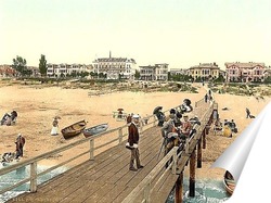 Восточный Берег, Гельголанд, Германия. 1890-1900 гг