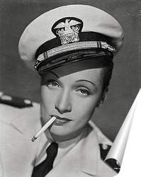  Актрисса Марлен Дитрих,1930-е.