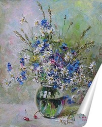   Постер Круглова Светлана. "Луговые цветы"