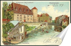  Хамельн, Ганновер, Германия.1890-1990 гг