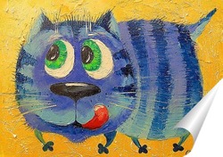   Постер Хитрый кот