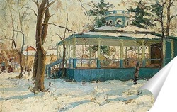  Лесное озеро
