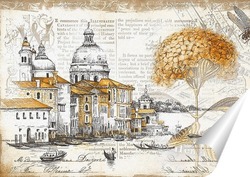   Постер Венеция в стиле прованс