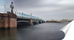  Троицкий мост(Питер)