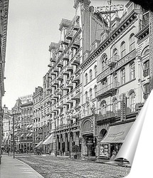  Бромфильд стрит в Бостоне, 1908