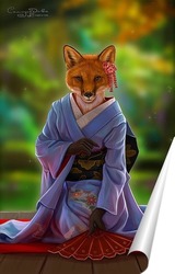   Постер Кицунэ