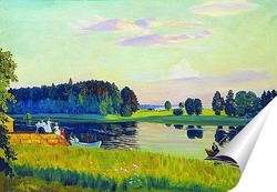  Купчиха на балконе. 1920