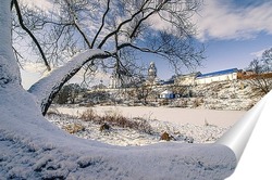   Постер Свято-Введенский Островной монастырь. 