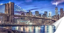  Бруклин и Манхеттен bridge