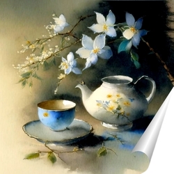   Постер Чай с жасмином
