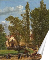   Постер Мост в деревню