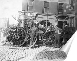  Уличная сцена на Пятой авеню.1899г.