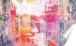   Постер Венеция рисунок