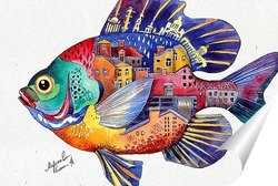   Постер Петербургская рыба