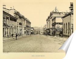  Вид сверху,верхние городские ряды,1886 год