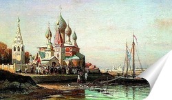  Амстердам. Башня Монталбан. 1870