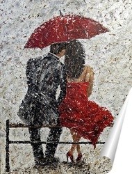   Постер Уютный дождь 