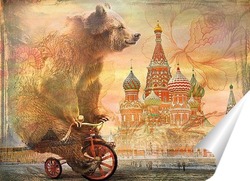   Постер Храм Василия Блаженного