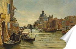   Постер Венецианский канал сцены