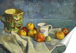  Постер Натюрморт с яблоками