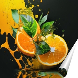   Постер Апельсин 2