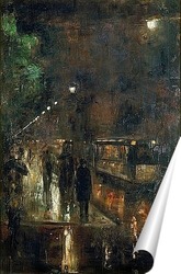   Постер Ночные огни Берлина, 1919