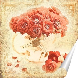   Постер Красные розы