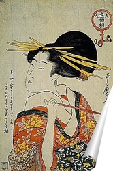   Постер Utamaro003-1