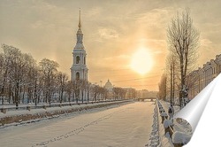 Старо-Калинкин мост в Санкт-Петербурге.