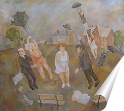   Постер Ветер хулиган