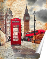   Постер Лондонская архитектура