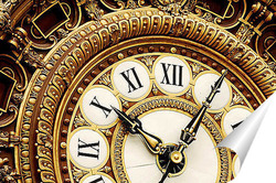   Постер Парижские часы