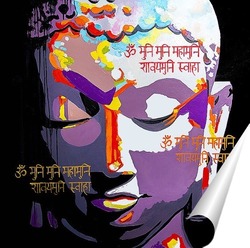   Постер Будда