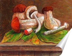  Натюрморт с грибами