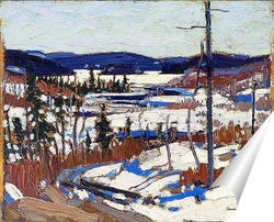  Закат, Озеро Каноэ, 1915