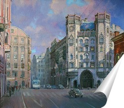  Постер Площадь Л. Толстого