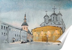   Постер пафнутий-боровский монастырь