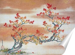   Постер Осеннее дерево 
