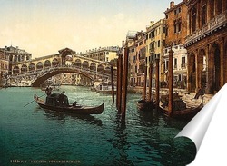   Постер Мост Риальто, Венеция, Италия