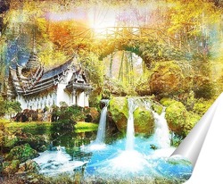  Водопад в Китае