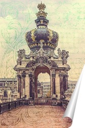   Постер Ворота в Цвингер-Дворце