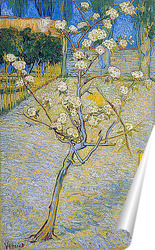   Постер Грушевое дерево в цвету, 1888