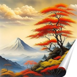   Постер Японская осень
