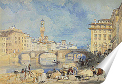   Постер Понте Санта Тринита.Флоренция