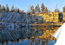  осень, отражение