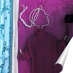   Постер BOX - Пурпурная мечта вешалка / A stand for violet dreams 