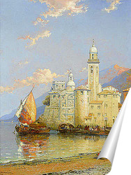   Постер Амальфи залив Салерно