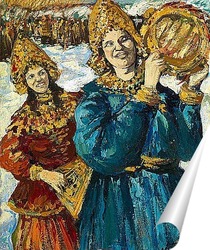   Постер Праздник в Древней Руси. 1910