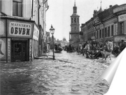   Постер Большое московское наводнение 1908 г