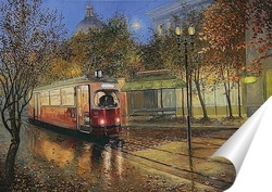  Пейзаж с лавочкой......